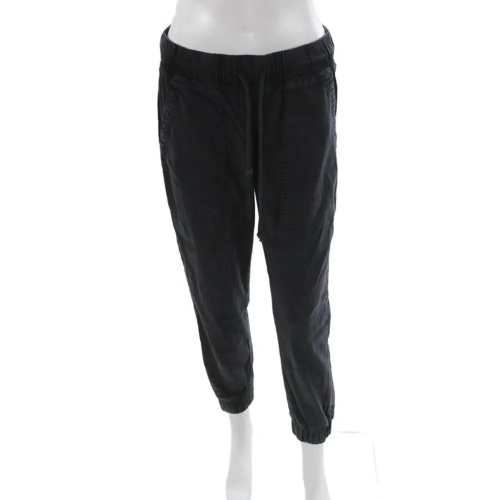 Bella Dahl Womens Dark Gray Tencel Cotton Jogger Sweatpants Drawstring Size S
